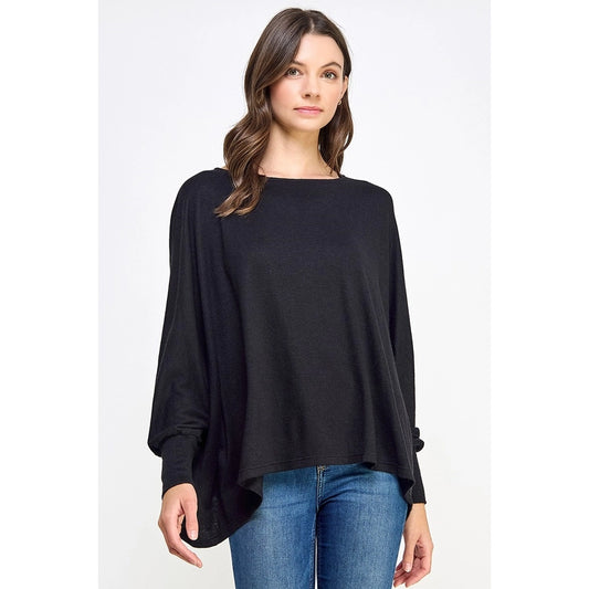 Boat Neck Oversize Top
