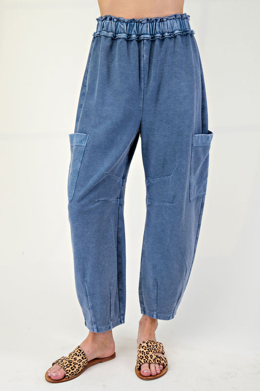 Upside Down Mineral Washed Pants