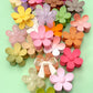 OVERSIZE MATTE FLOWER HAIR CLAW CLIPS