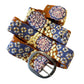 Blue Skies Floral Embroidered Wool Belt