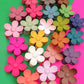 OVERSIZE MATTE FLOWER HAIR CLAW CLIPS