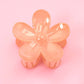 OVERSIZE MATTE FLOWER HAIR CLAW CLIPS