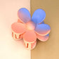 OVERSIZE MATTE FLOWER HAIR CLAW CLIPS