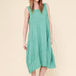 ROBE EN LIN 322 8119 RAYÉE PRINTEMPS ÉTÉ VÊTEMENTS