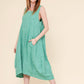ROBE EN LIN 322 8119 RAYÉE PRINTEMPS ÉTÉ VÊTEMENTS