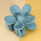 OVERSIZE MATTE FLOWER HAIR CLAW CLIPS