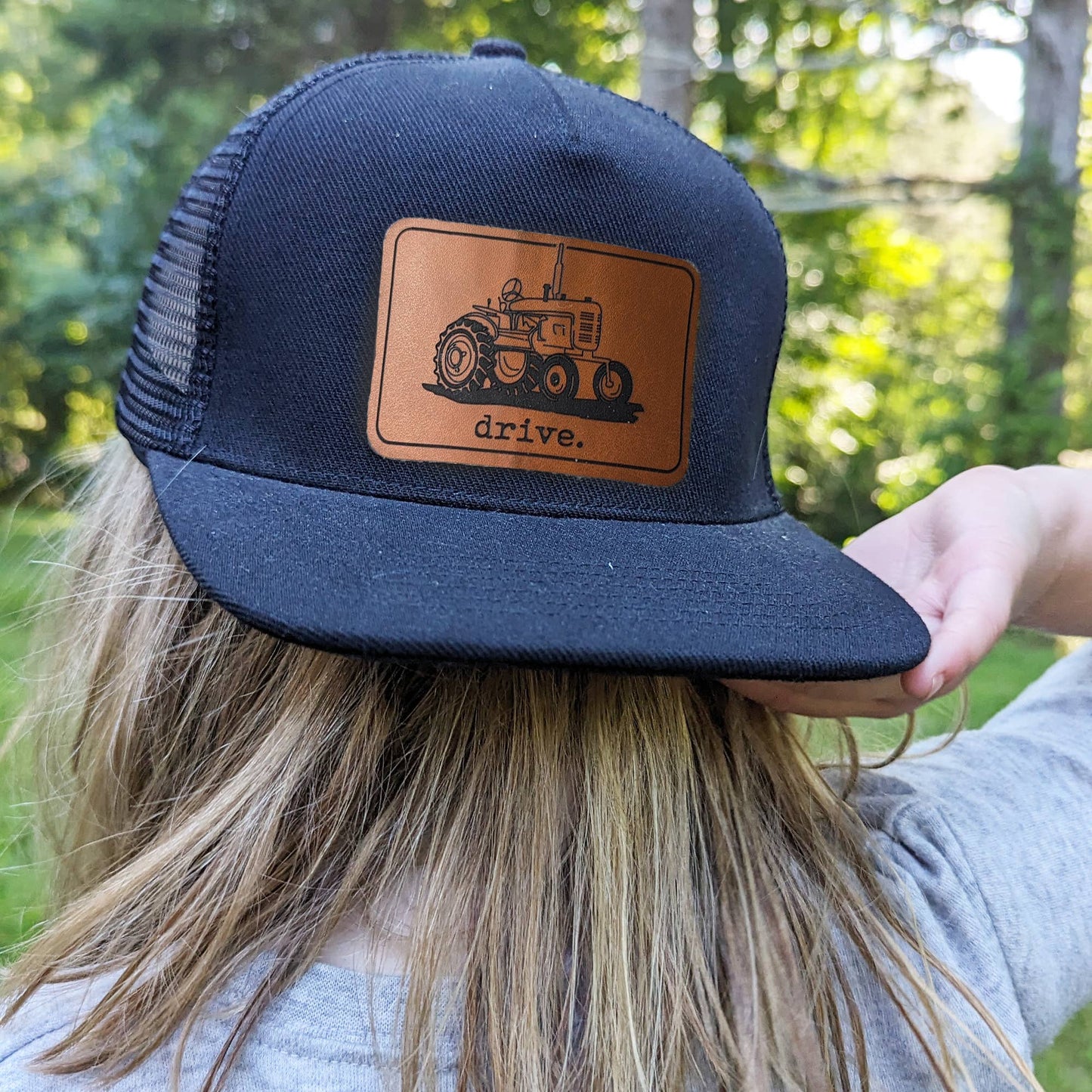 Drive Tractor Country Western Trucker Hat Gift for boys