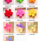 OVERSIZE MATTE FLOWER HAIR CLAW CLIPS