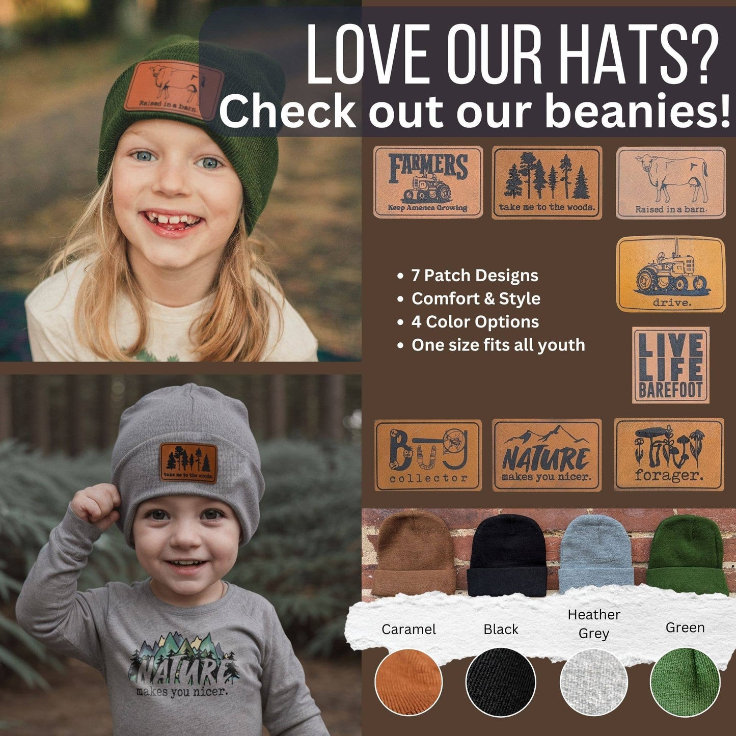 Drive Tractor Country Western Trucker Hat Gift for boys