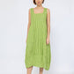 ROBE EN LIN 322 8119 RAYÉE PRINTEMPS ÉTÉ VÊTEMENTS