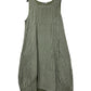 ROBE EN LIN 322 8119 RAYÉE PRINTEMPS ÉTÉ VÊTEMENTS