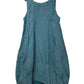 ROBE EN LIN 322 8119 RAYÉE PRINTEMPS ÉTÉ VÊTEMENTS