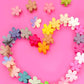 OVERSIZE MATTE FLOWER HAIR CLAW CLIPS