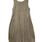 ROBE EN LIN 322 8119 RAYÉE PRINTEMPS ÉTÉ VÊTEMENTS