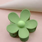 OVERSIZE MATTE FLOWER HAIR CLAW CLIPS