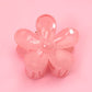 OVERSIZE MATTE FLOWER HAIR CLAW CLIPS